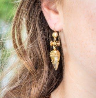 estate earrings at Lee Michaels Fine Jewelry stores