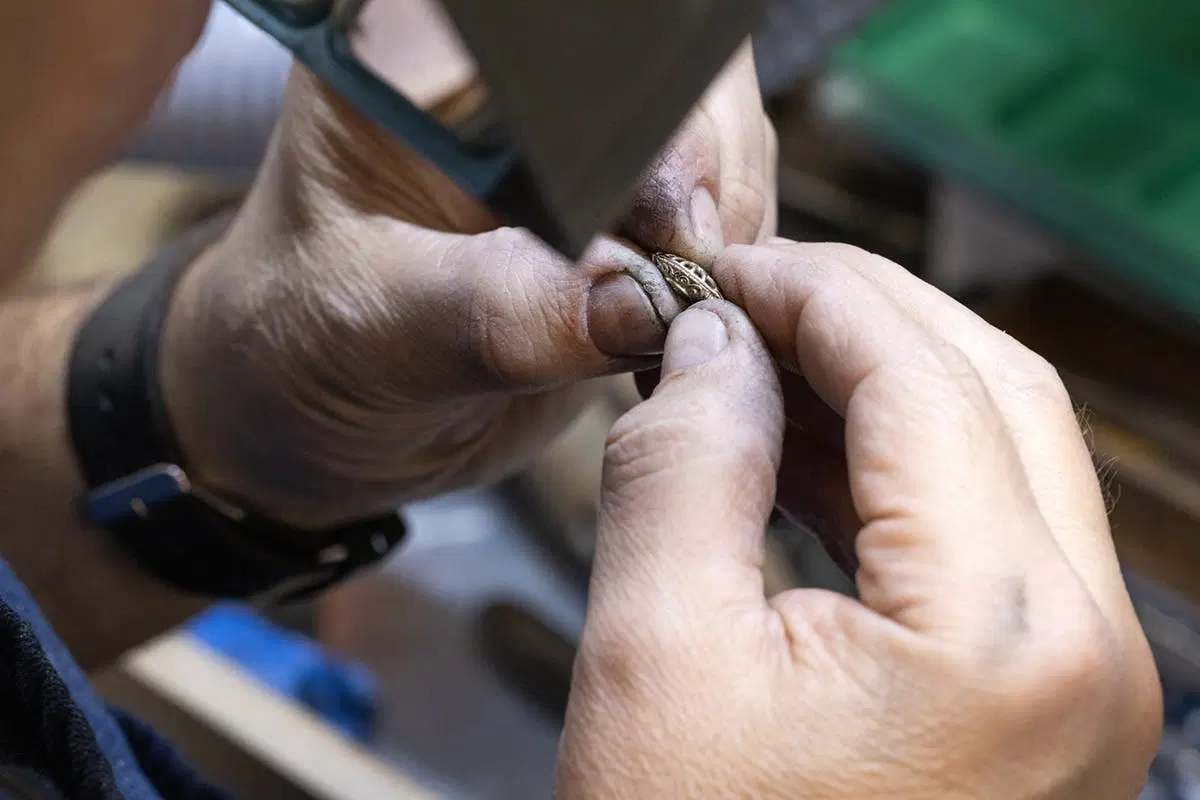 jewelry making behind the scenes