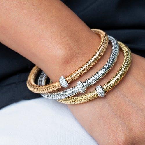 Roberto Coin bracelets available at Lee Michaels Fine Jewelry store nearby