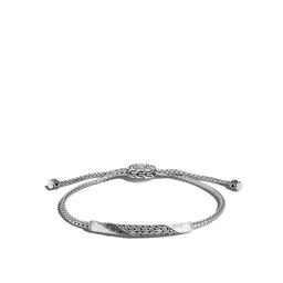 John Hardy Twisted Collection Pull Thru Bracelet with Black Sapphires 3