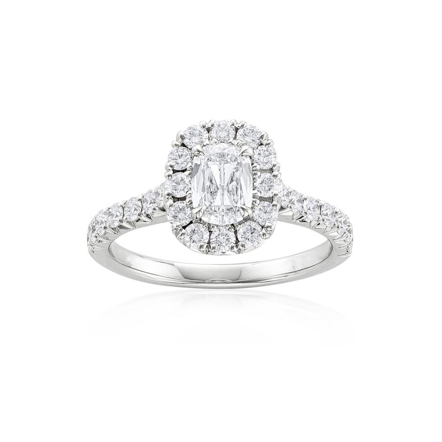 .56 CTW Cushion Cut Diamond Engagement Ring 2