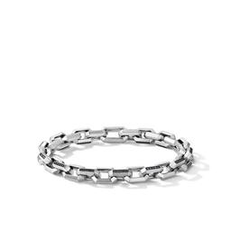 David Yurman Heirloom Chain Link Bracelet with Pave Black Diamonds 0