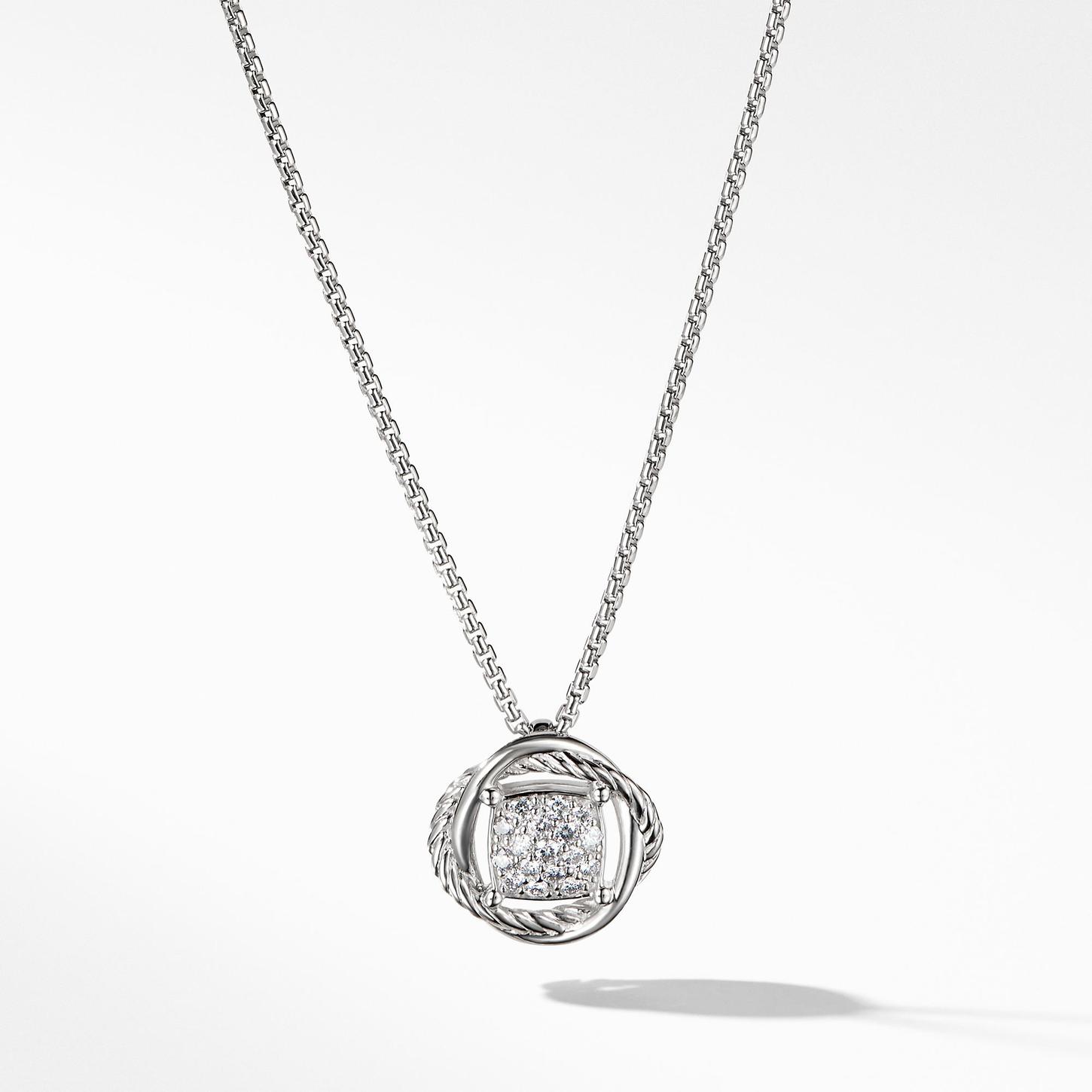 David Yurman Pendant Necklace with Diamonds 0