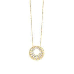 .55 CTW Diamond Sunburst Disc Necklace 0