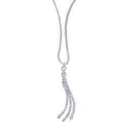 Diamond Tassel Necklace 0