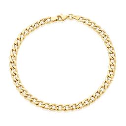 Yellow Gold Curb Link Bracelet 0