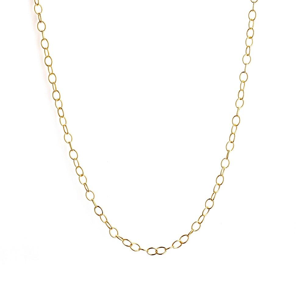 Syna Large Link Chain Necklace, 30"
