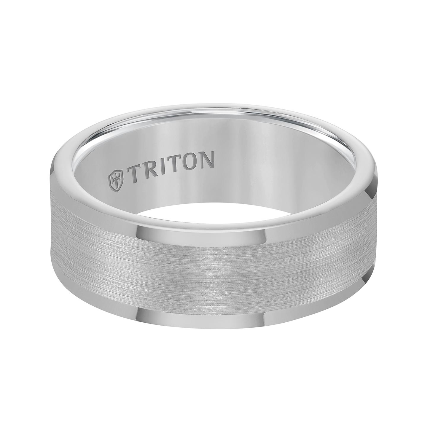 Gents Triton Tungsten Band 0