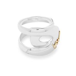 Ippolita Sterling Silver & Yellow Gold Cherish Double Wrap Ring 0