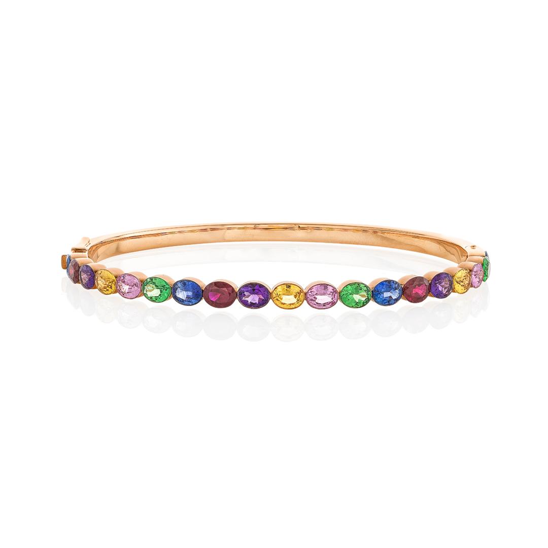 Multicolor Gemstone Bracelet 0
