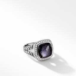 David Yurman Ring with Black Orchid and Diamonds 0