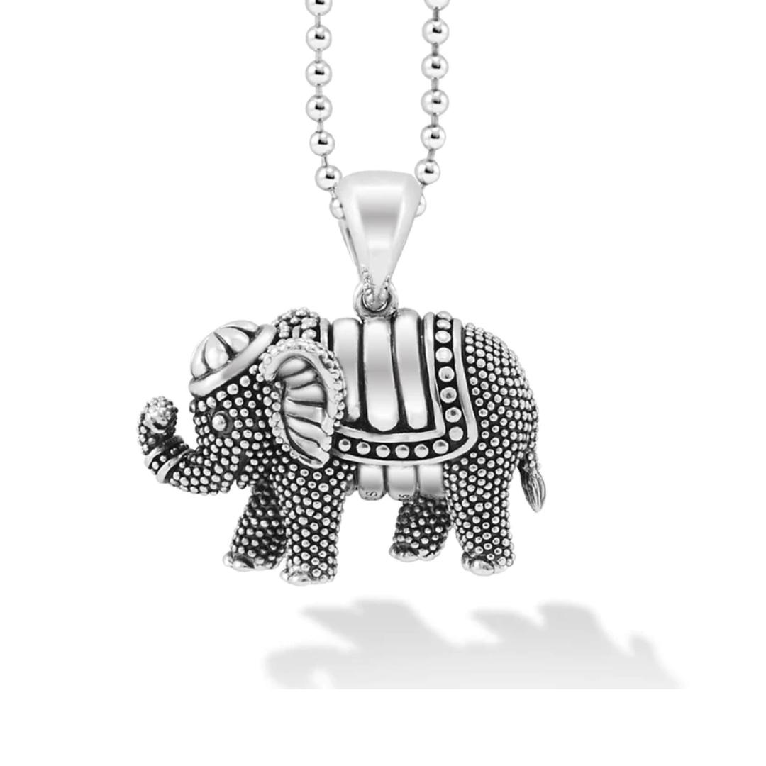Lagos Rare Wonders Elephant Pendant Necklace 1