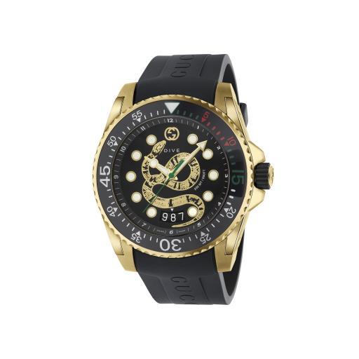 Gucci Dive Watch with Snake Motif 0