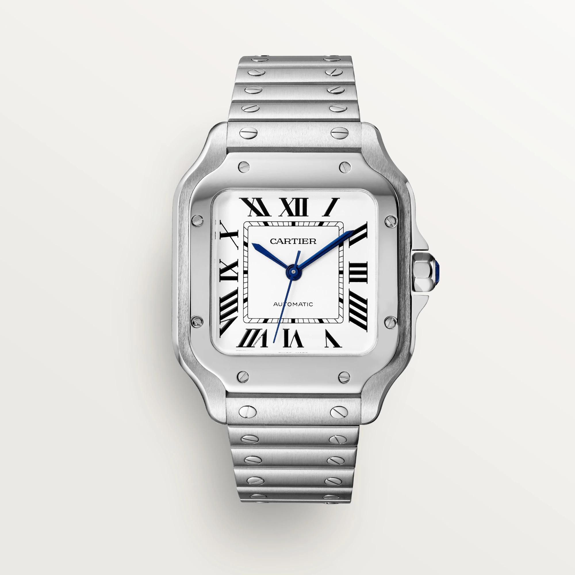 Santos de Cartier Steel Watch, medium
