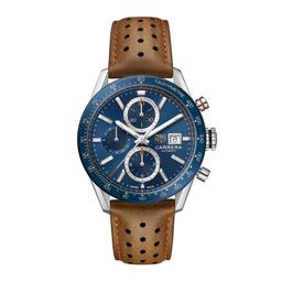 TAG Heuer Carrera Automatic Chronograph with Blue Dial 0