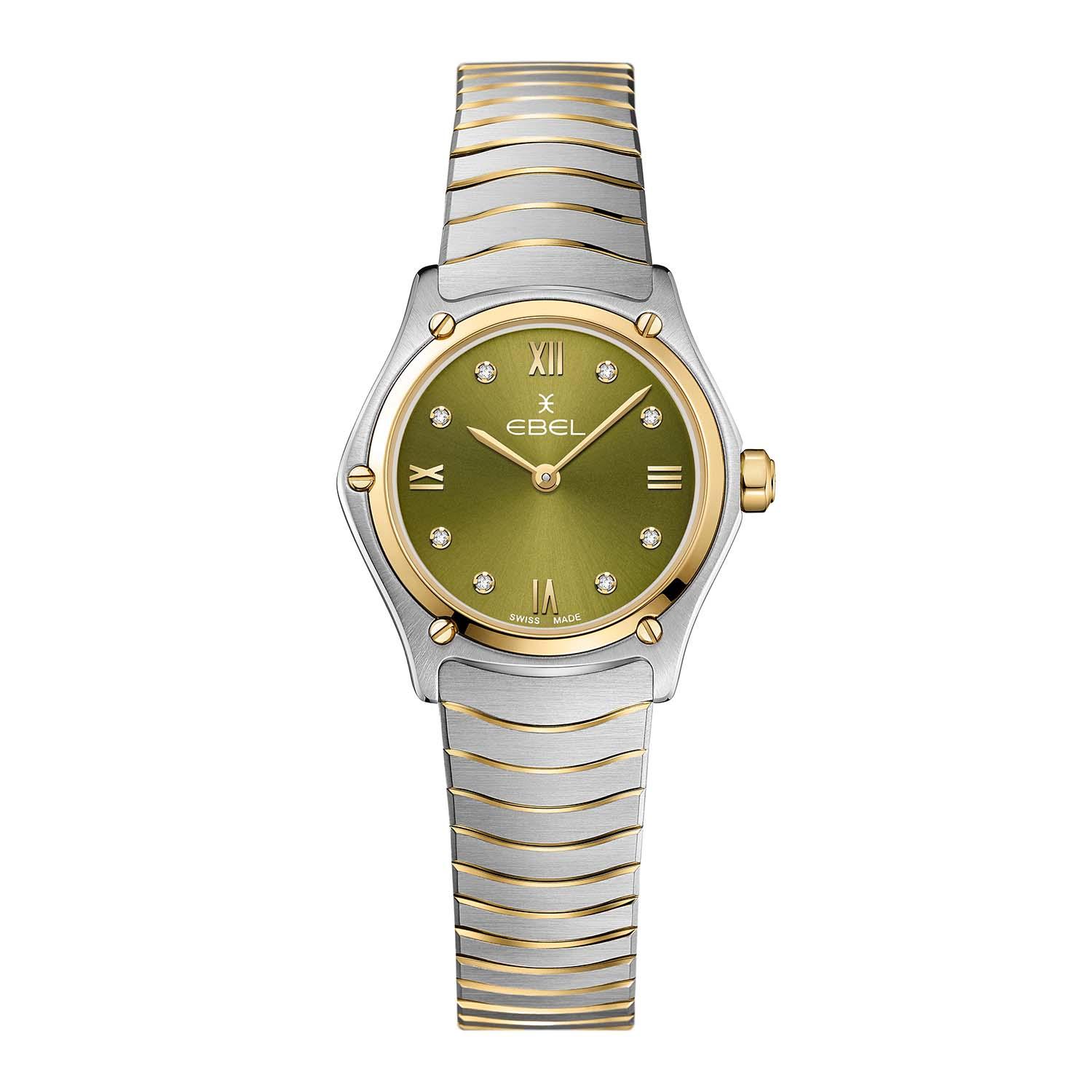 Ebel Sport Classic Ladies Watch with Green Dial 0