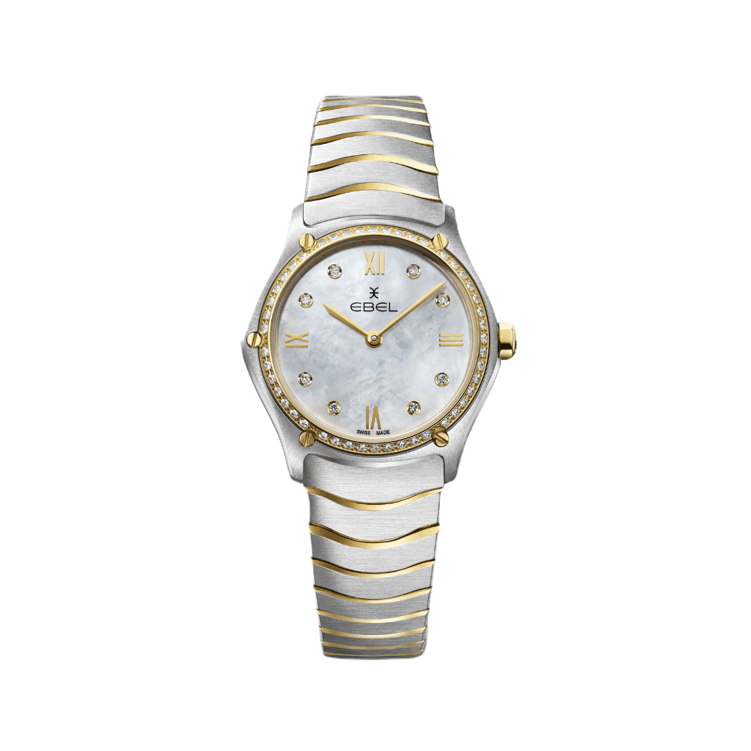 Ebel Sport Classic Ladies Watch with Mother of Pearl Dial and Diamond Case 0