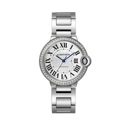 Ballon Bleu de Cartier Watch with Diamonds, 36mm 6
