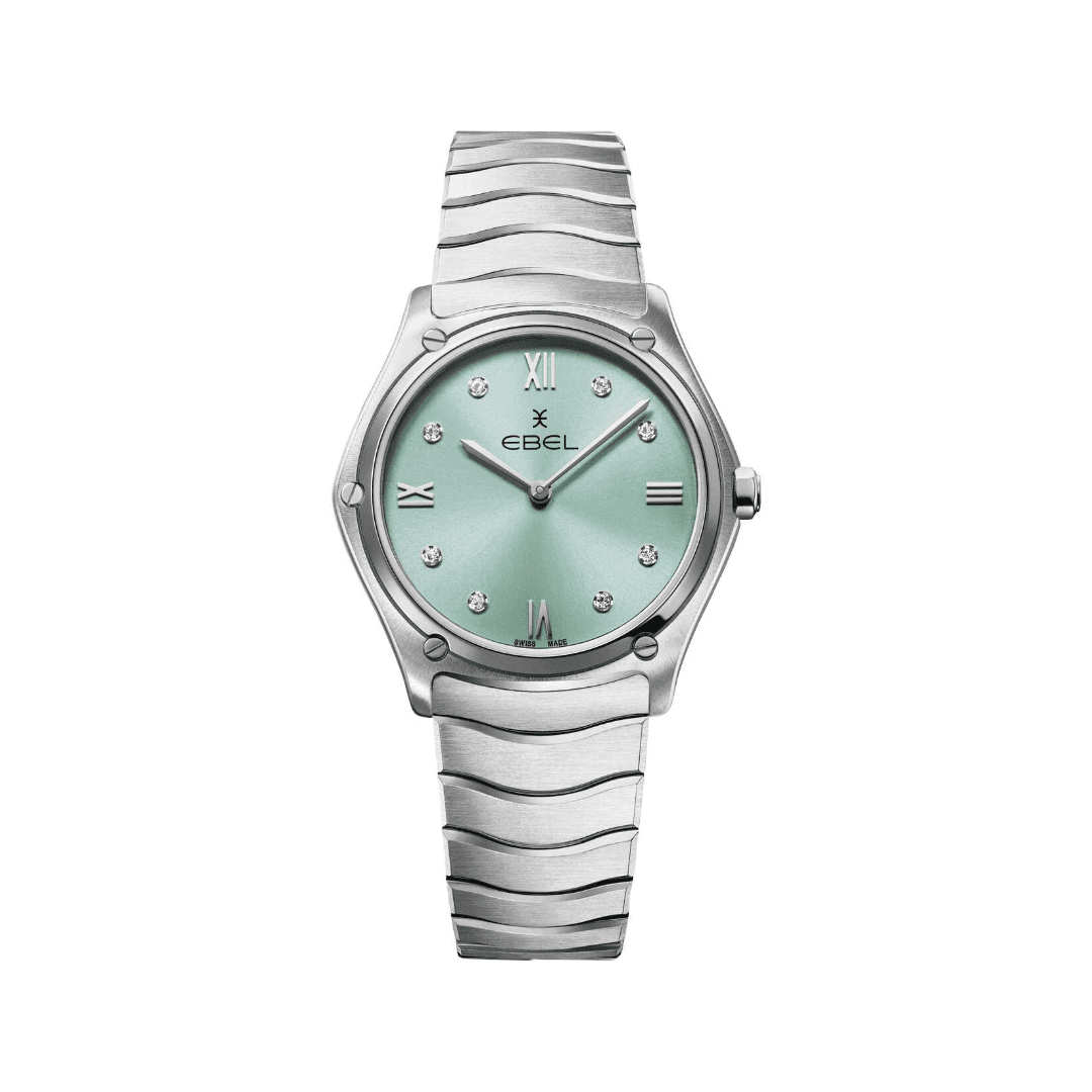 Ebel Sport Classic Ladies watch with Mint Blue Dial and Diamond Accents 2