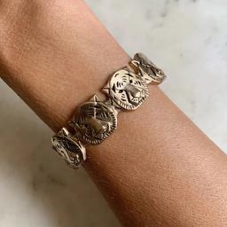 Mimosa Handcrafted Tiger Cuff Bangle 1