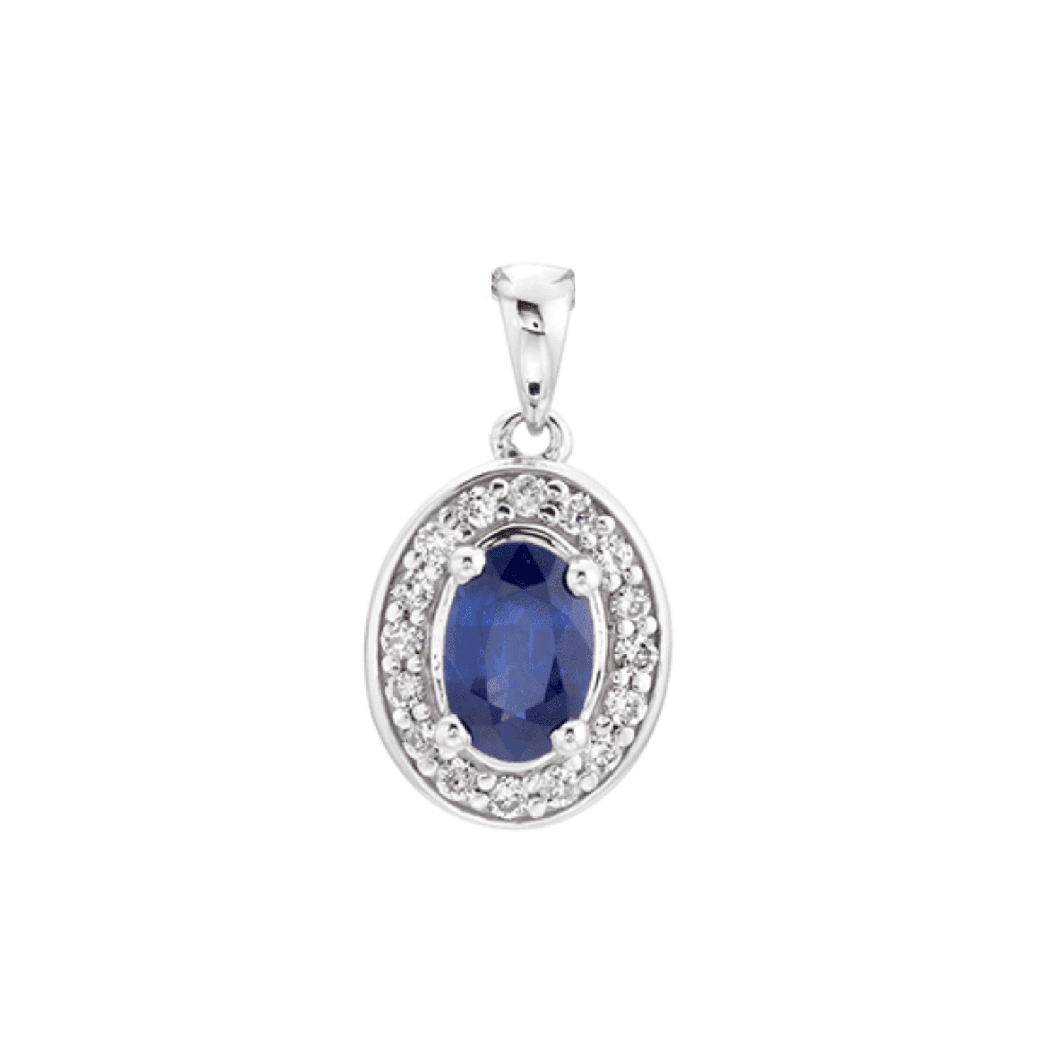 Sapphire & Diamond Pendant 0