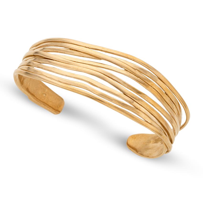 Mimosa Handcrafted Loblolly Pine Needle Cuff Bracelet