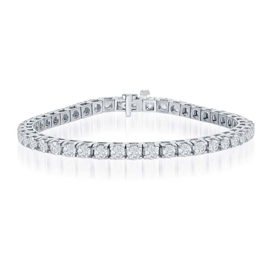 3 Carat Diamond Line Bracelet