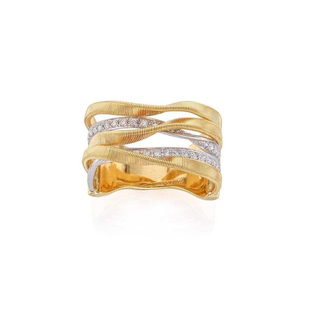 Marco Bicego Marrakech Five-Row Crossover Ring