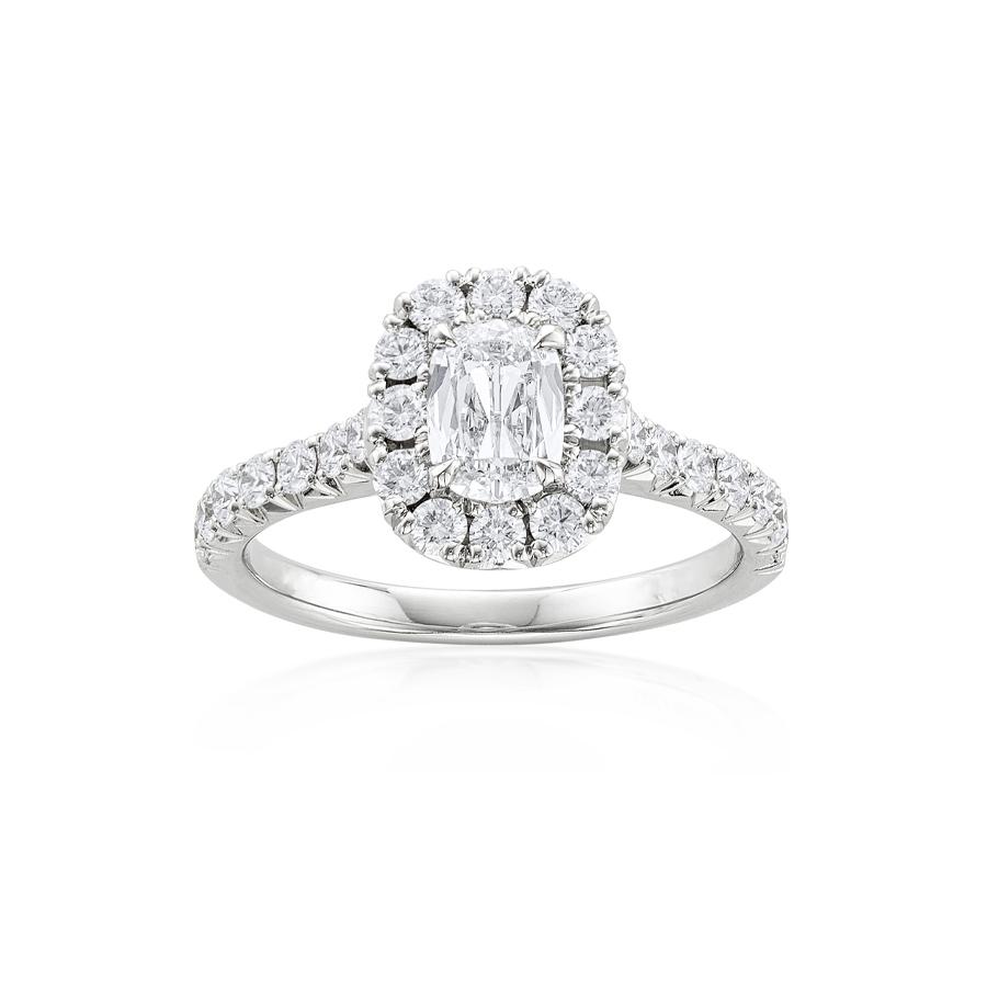 .56 CTW Cushion Cut Diamond Engagement Ring