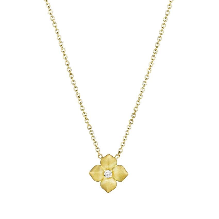 Penny Preville Diamond Flower Necklace