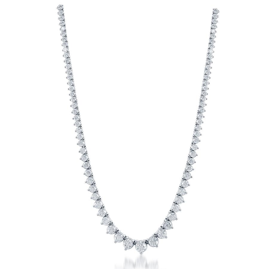 15 Carat All Around Diamond Necklace