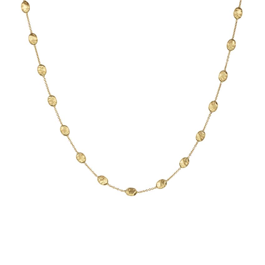 Marco Bicego Satin Bead Station Necklace, 18"