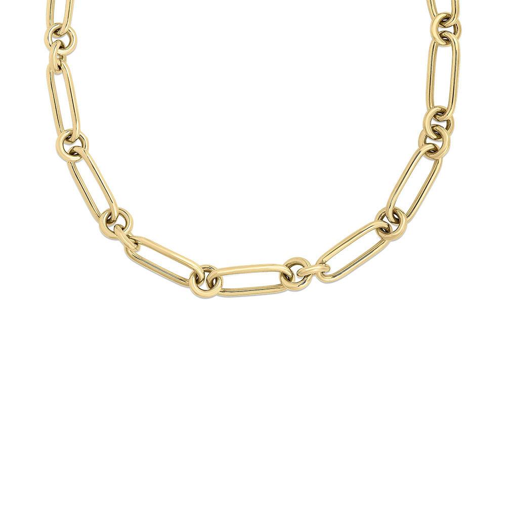 Roberto Coin 18K Rectangular Chain Link Necklace