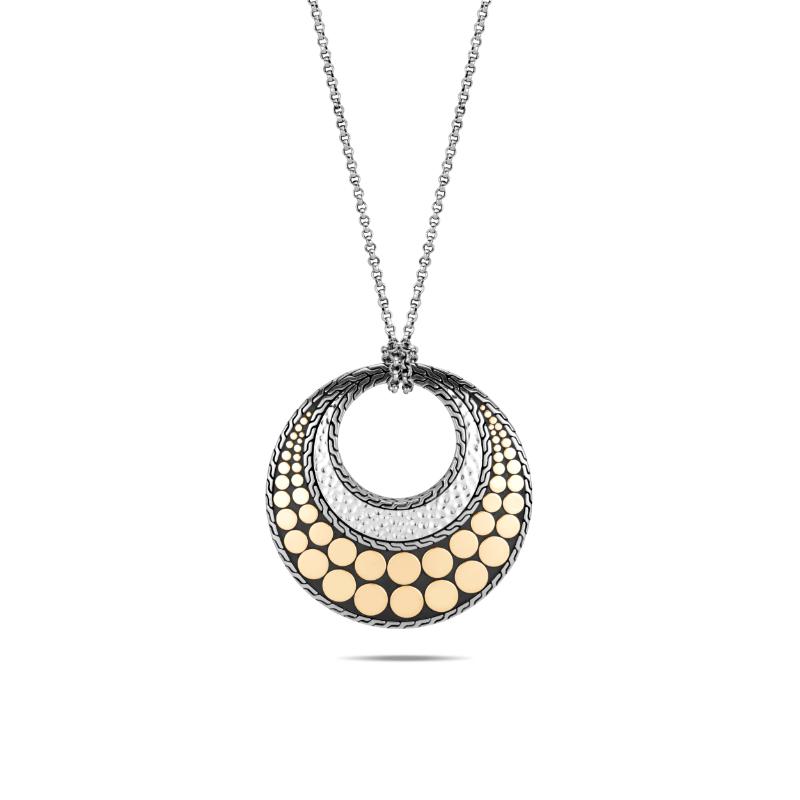 John Hardy Dot Collection Reversible Pendant Necklace