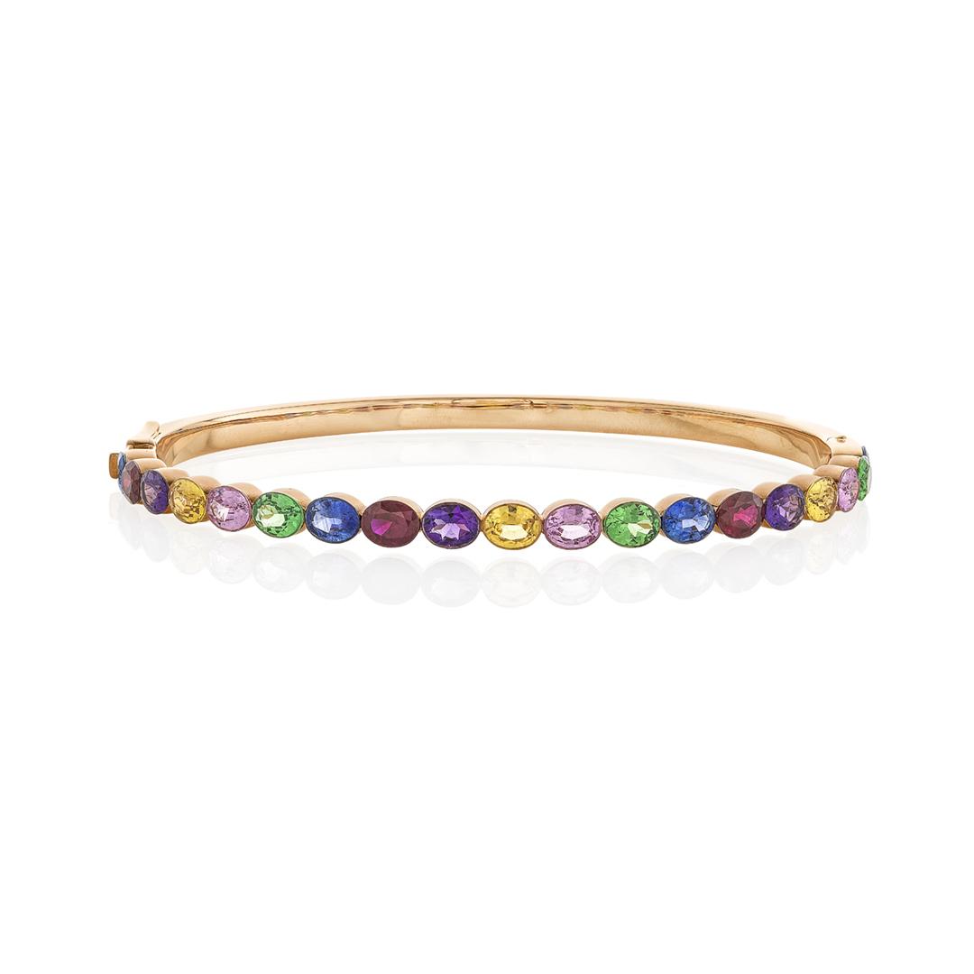 Multicolor Gemstone Bracelet