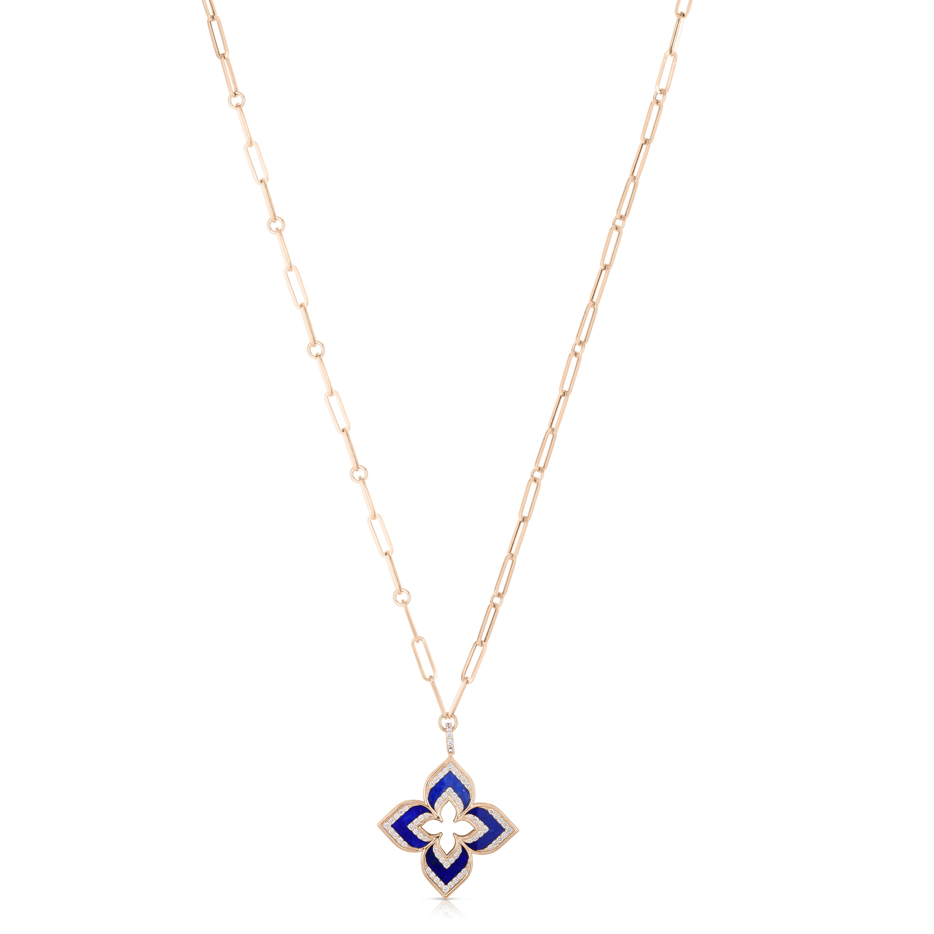 Roberto Coin 18K Venetian Princess Necklace with Diamonds