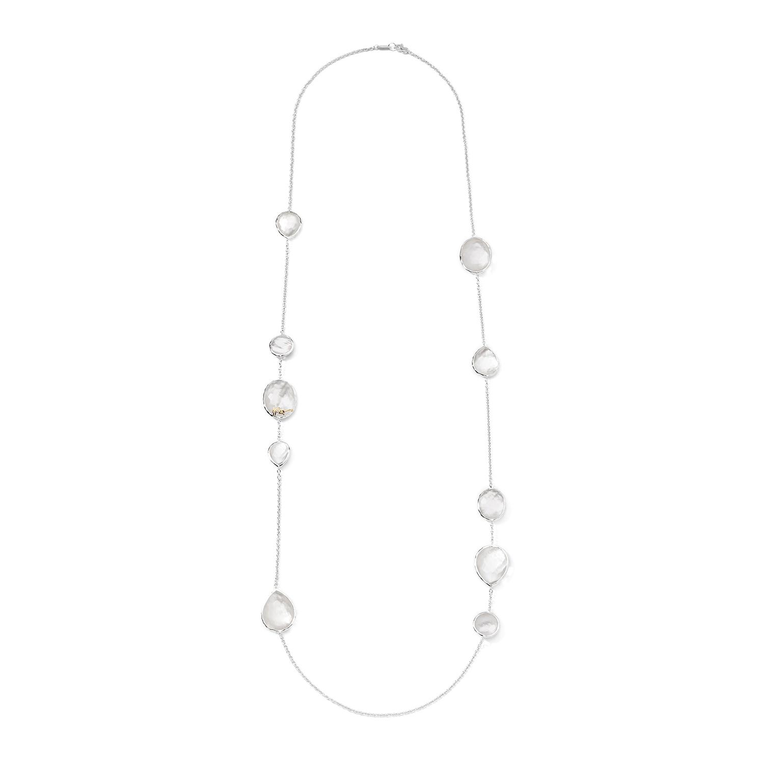 Ippolita Sterling Silver & Mother Of Pearl Station Necklace
