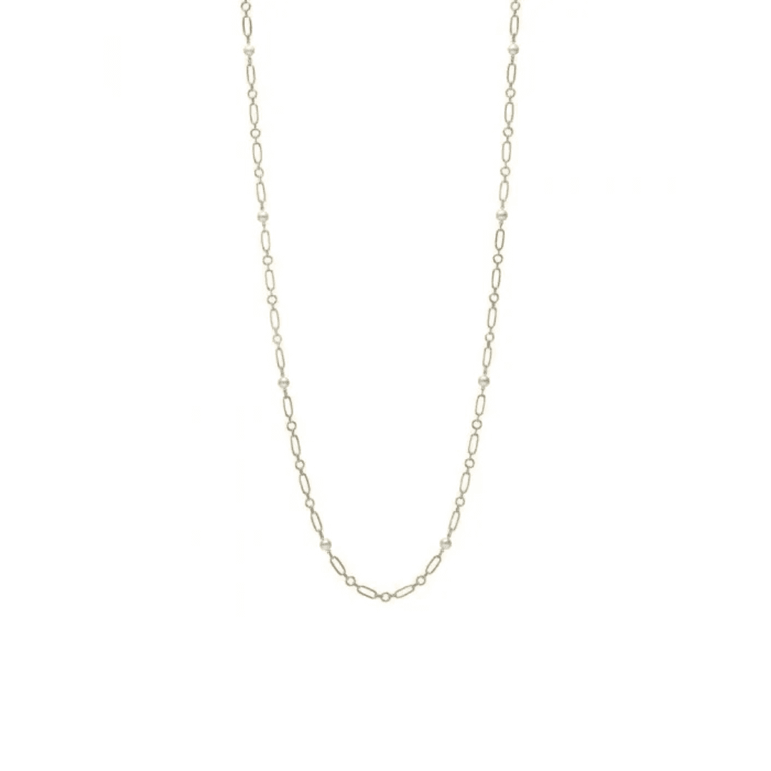 Mikimoto M Code Akoya Cultured Pearl Necklace in 18K Yellow Gold - 32 Inch