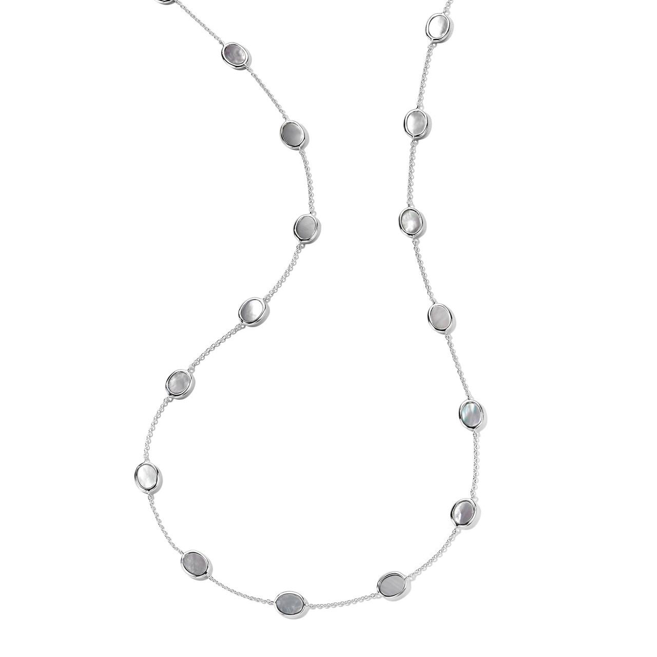Ippolita Polished Rock Candy Mother of Pearl Confetti Station Necklace