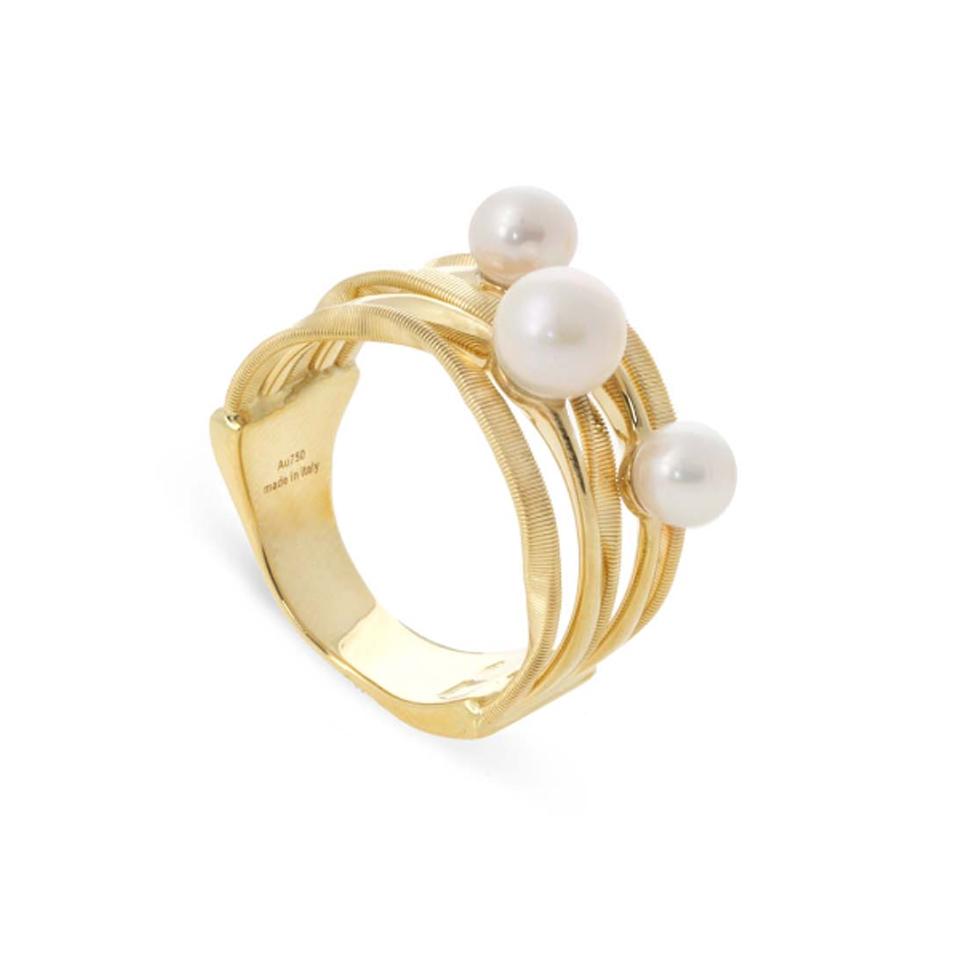 Marco Bicego Marrakech Three Pearl Ring