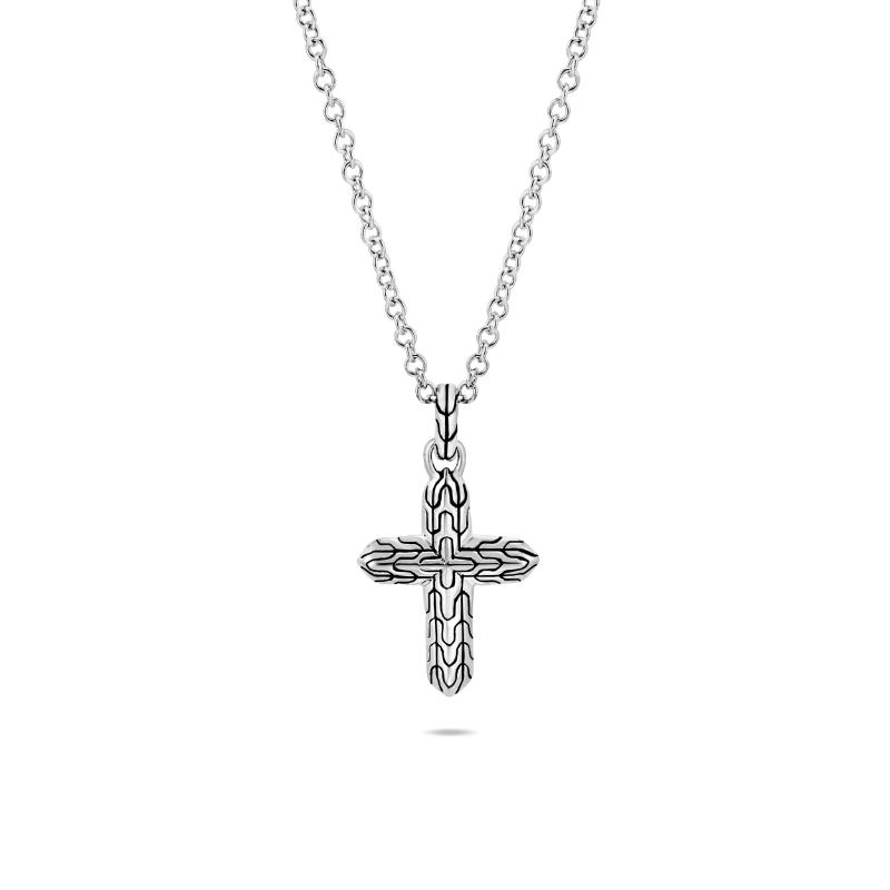John Hardy Classic Cross Chain Pendant Necklace