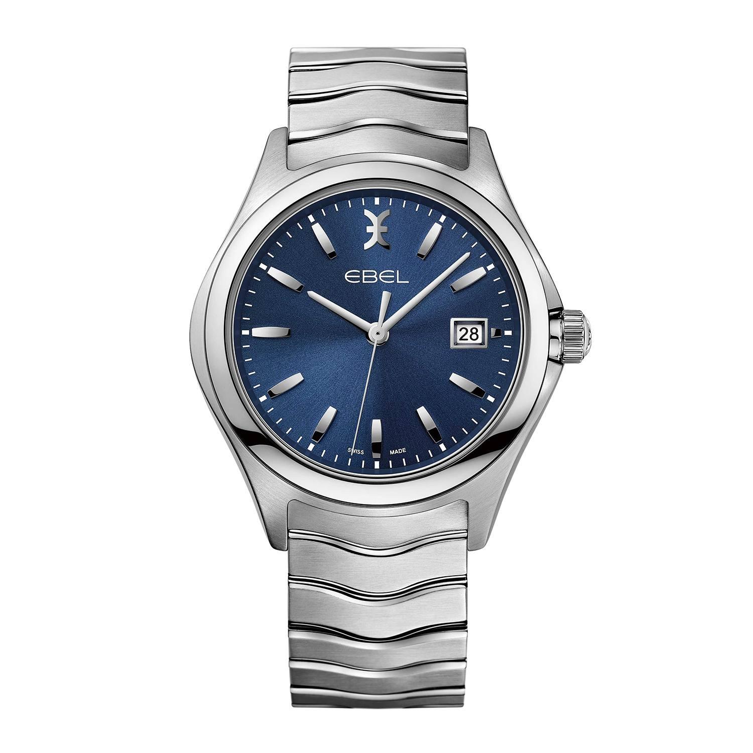Ebel Wave Watch with Blue Dial