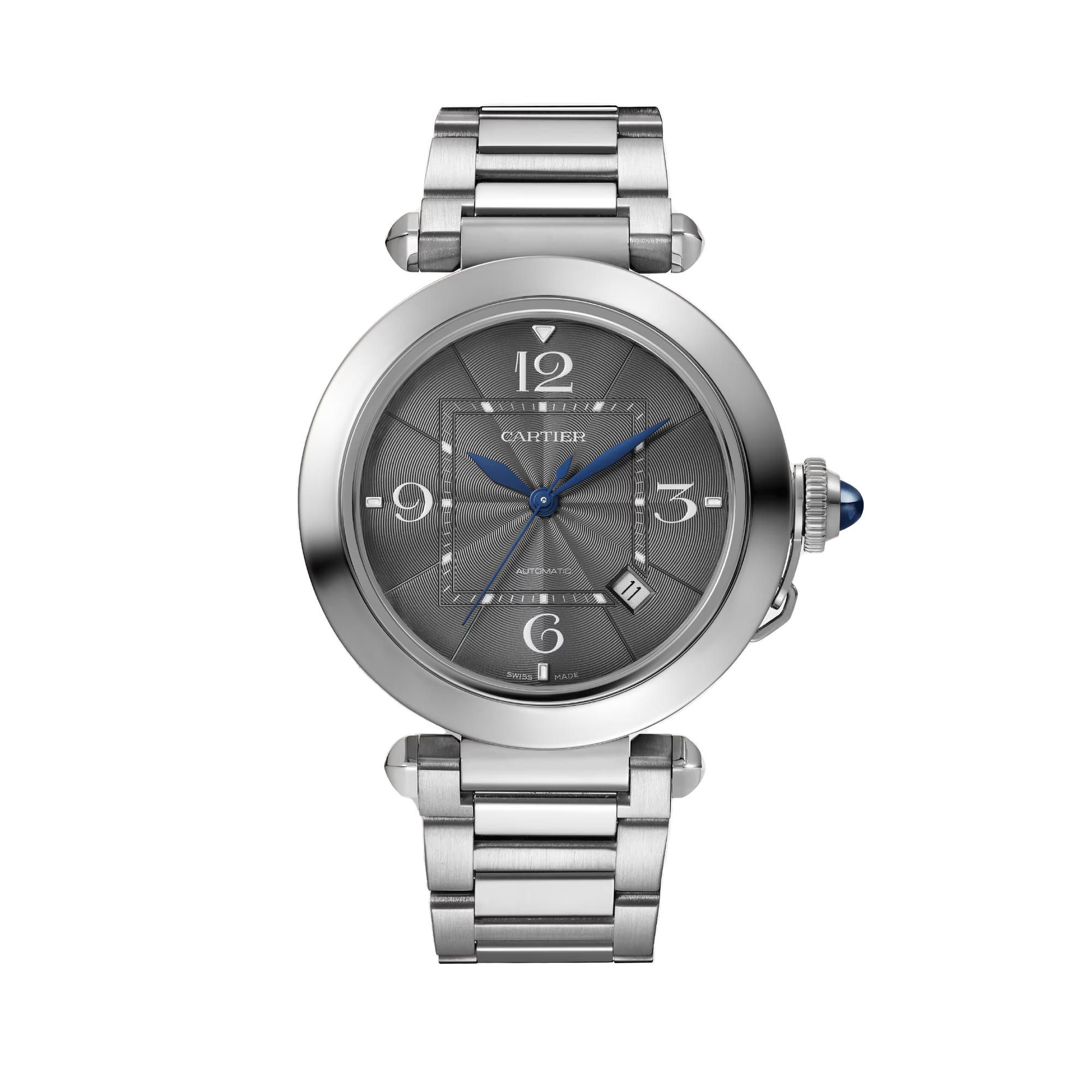 Pasha de Cartier Watch with Gray Dial, 41mm
