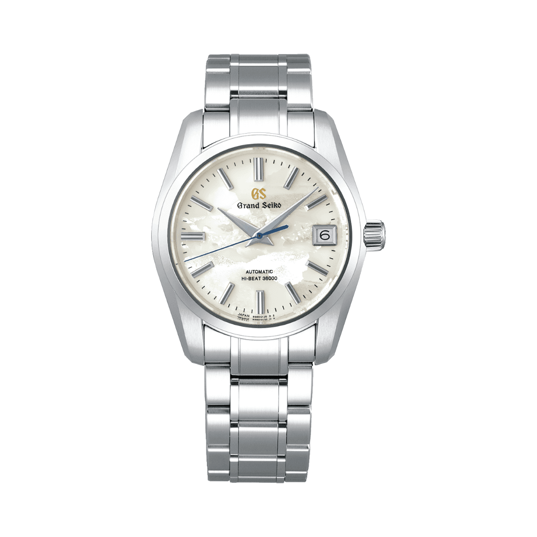 Grand Seiko Limited Edition Heritage Collection Caliber 9S Watch with Mother of Pearl Dial, 37mm