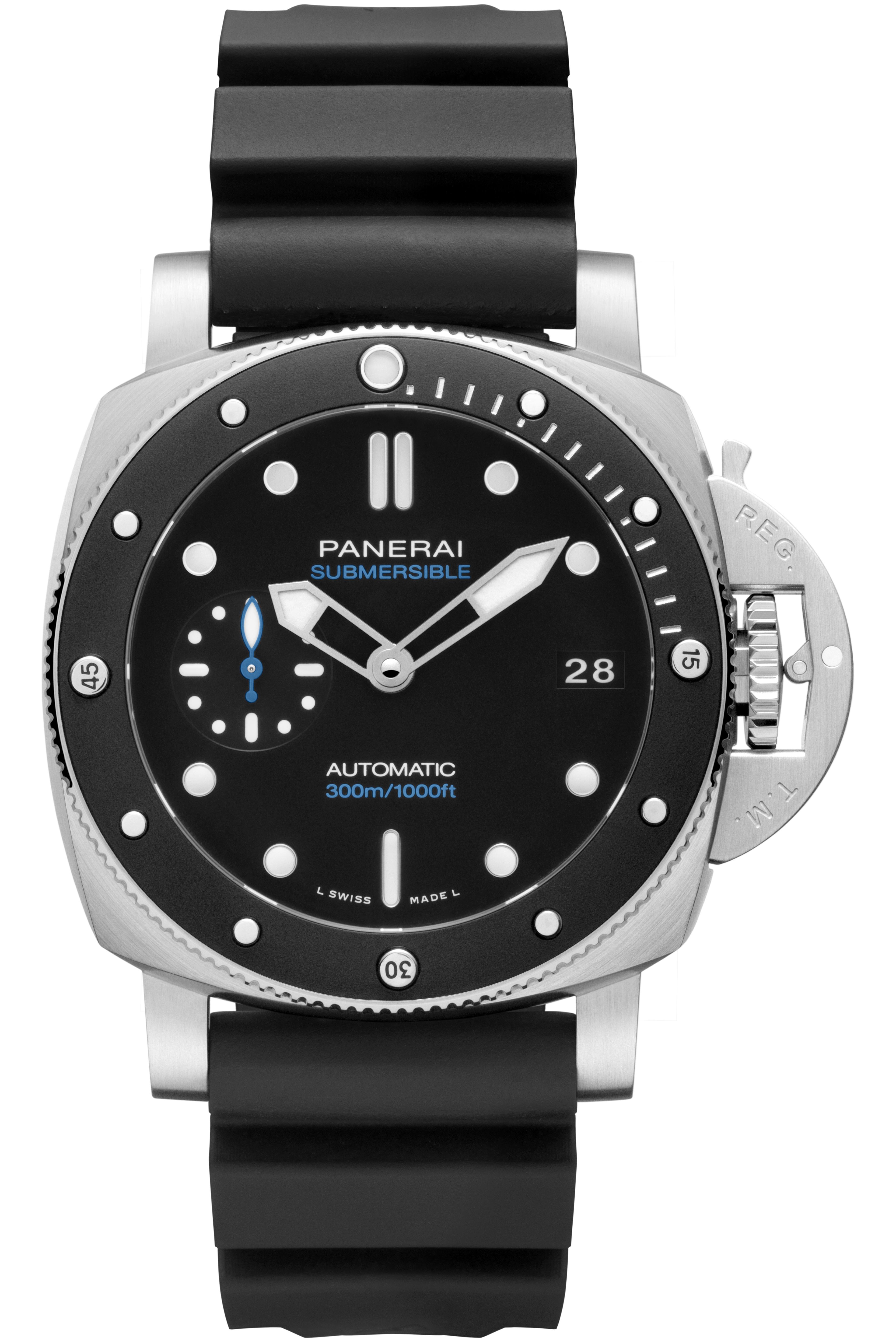 Panerai OPXXXIV Submersible with Black Rubber Strap, 42mm