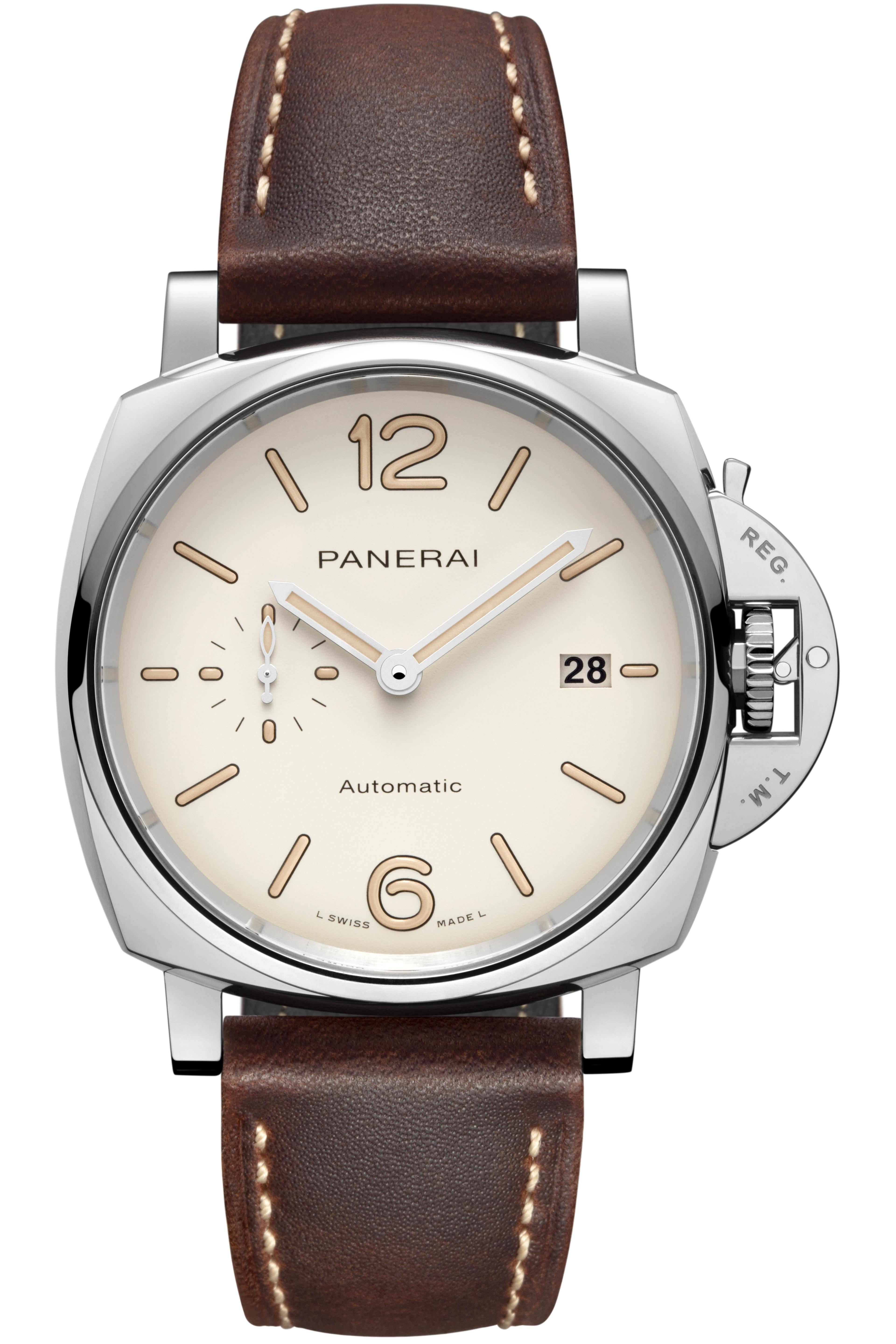 Panerai Luminor Due with Leather Strap, 42mm