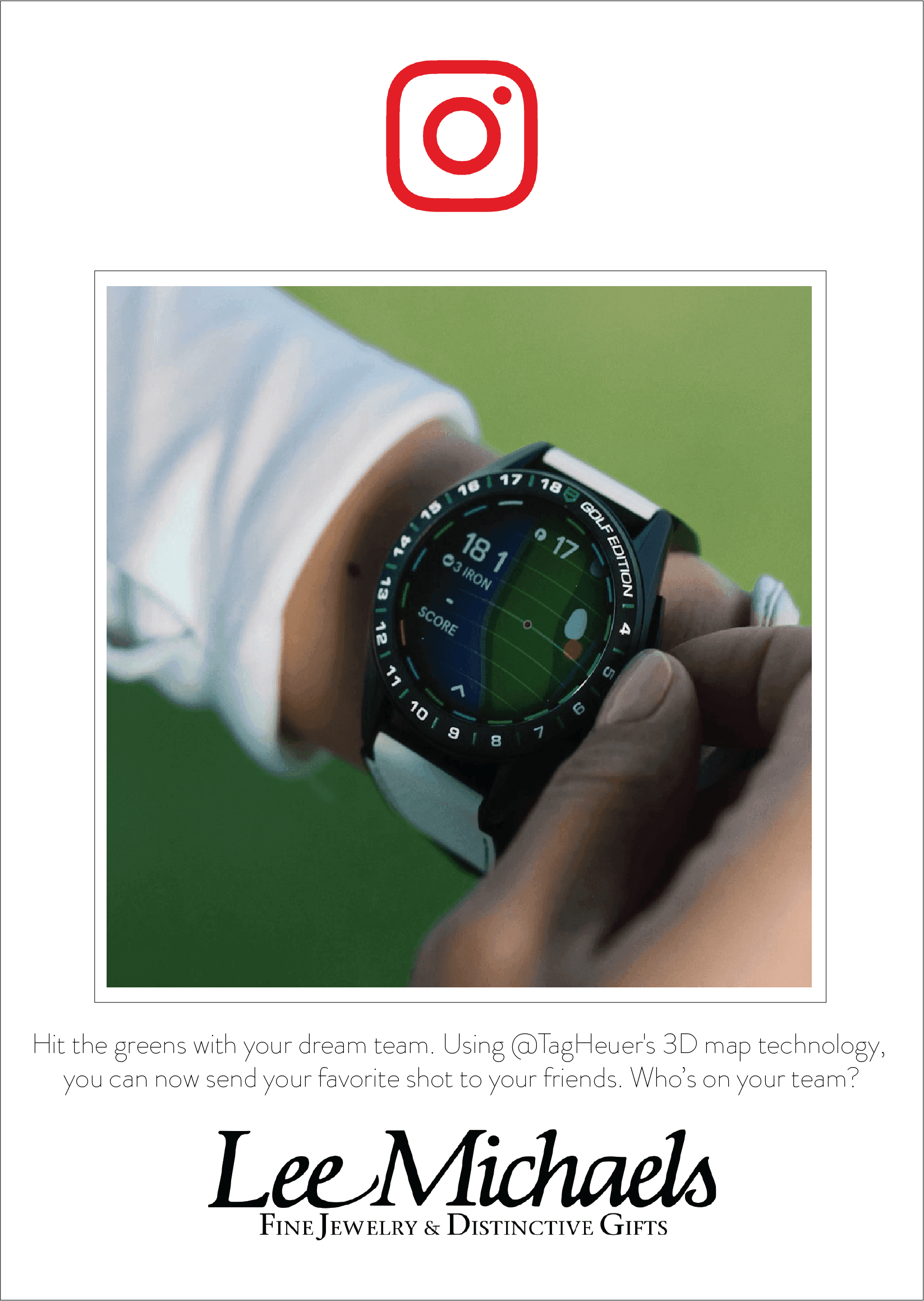 TAG Heuer Connected Golf Watch