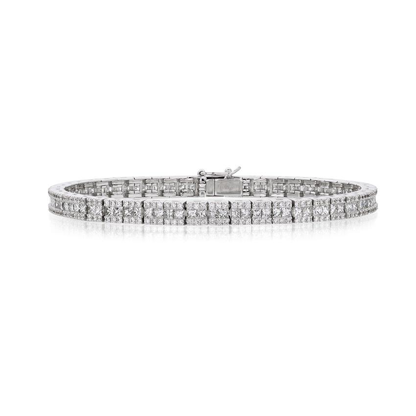 5.190Ct Diamond Line Bracelet