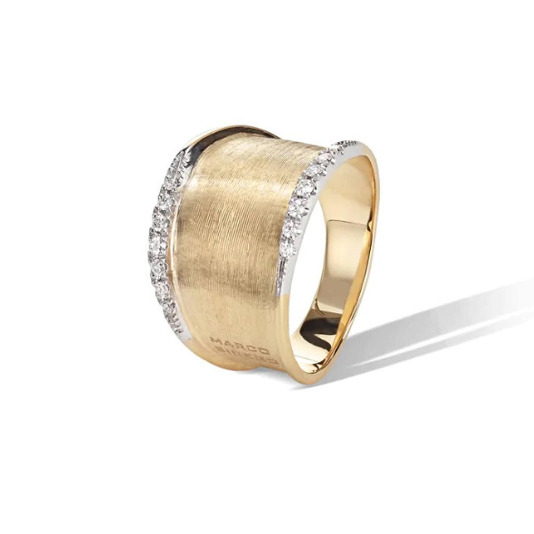 Marco Bicego Lunaria Graduated Diamond Ring