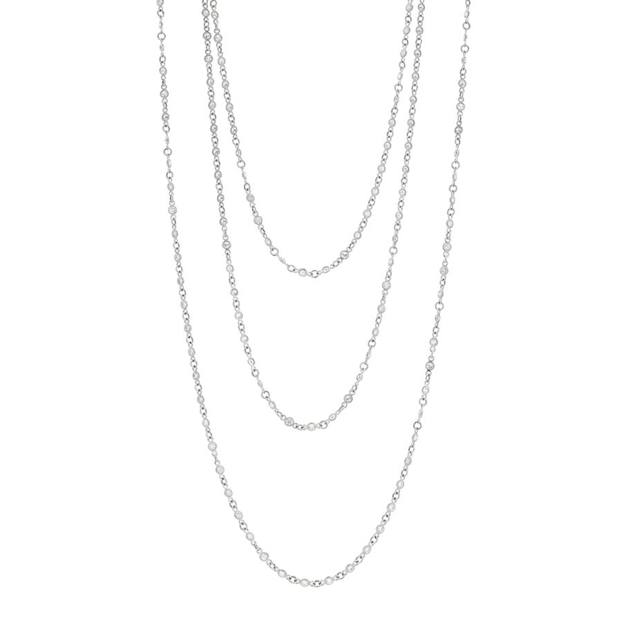 56" 13.95 CTW Diamond By The Yard Necklace